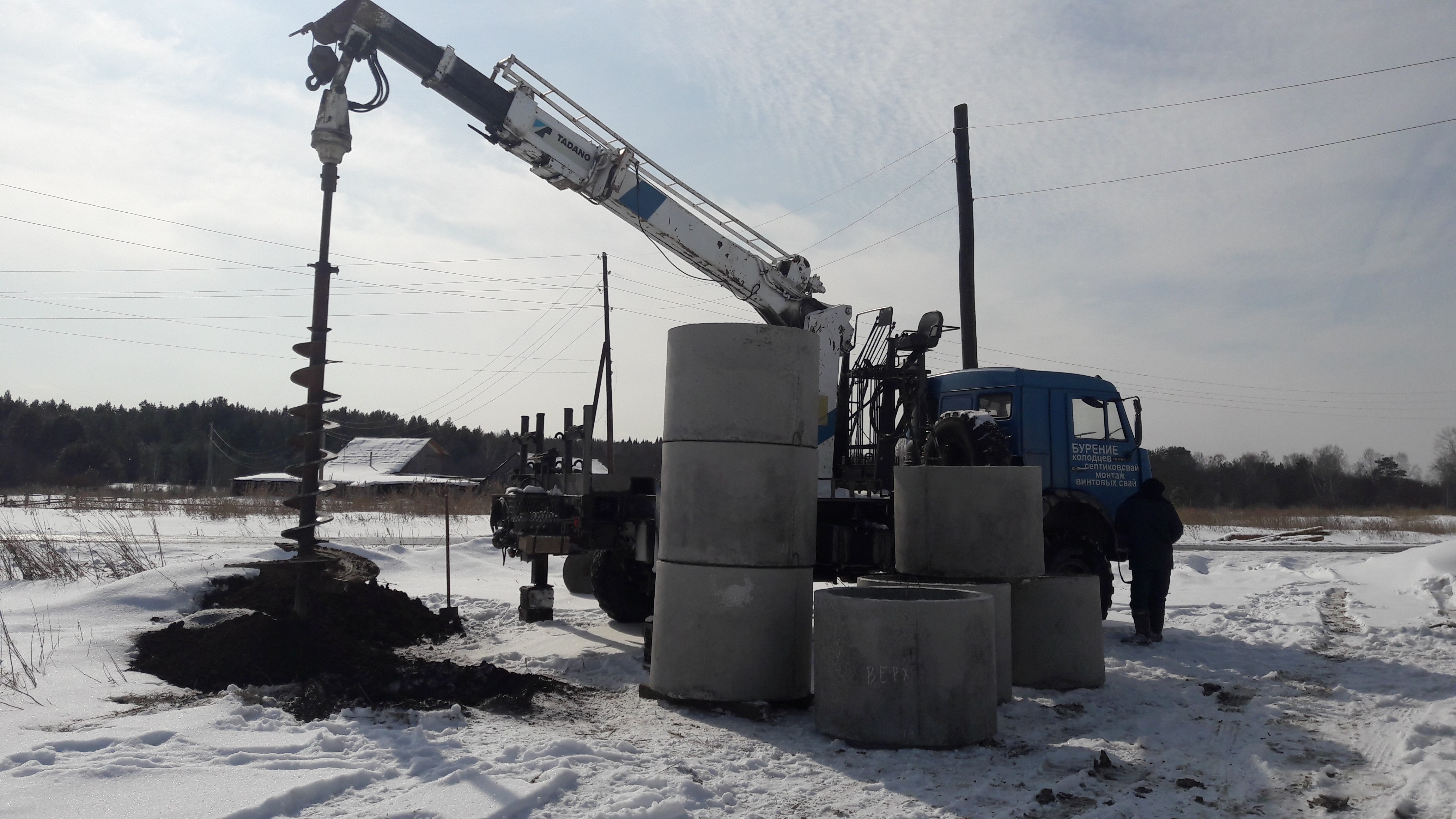 Бурение колодцев для дома или дачи в Петровском и ближайших районах 